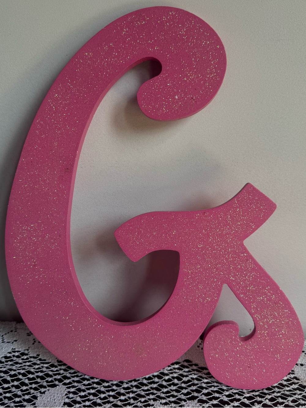 💗FREE WITH PURCHASE💗 Hobby Lobby Hot Pink Decorative Letter G Accent